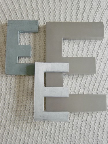 Decorative signage letters - decorative,