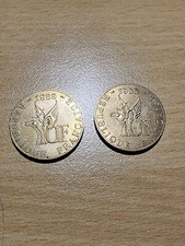 Lot 2 pièces 10 francs 1988