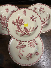 4 Assiette Creuse Gien Cactus