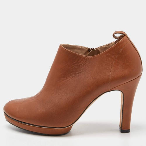 Bottines plateforme cuir - bottines,