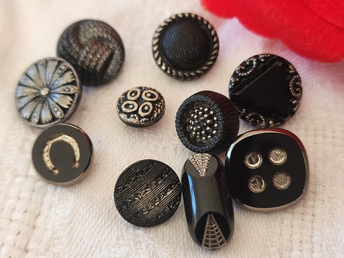 Lot boutons anciens - lot, en