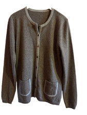 PETER HAHN gilet en cachemire taille 36