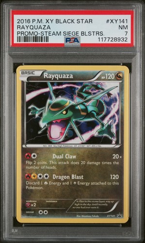 2016 rayquaza black star promo - star,