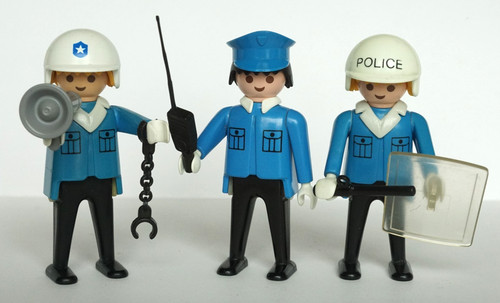 Playmobil ancien policiers - playmobil, 3