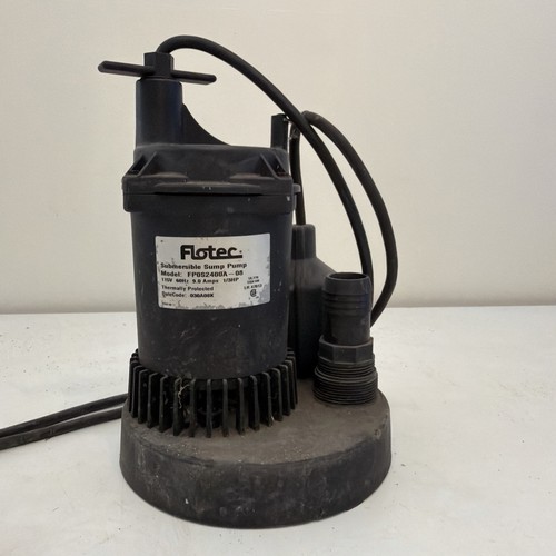 Flotec automatic submersible - flotec,