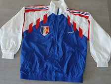 RARE Veste survêtement porté Equipe France Athlétisme Ch.Europe 1990 no maillot