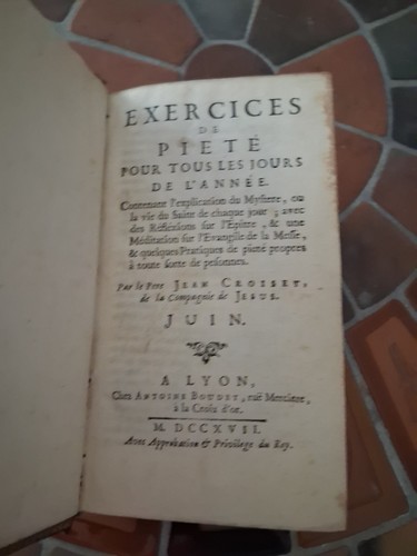 Année chretienne juin - juin, 1717