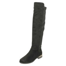 Bottes Au Genou À Pois Pour