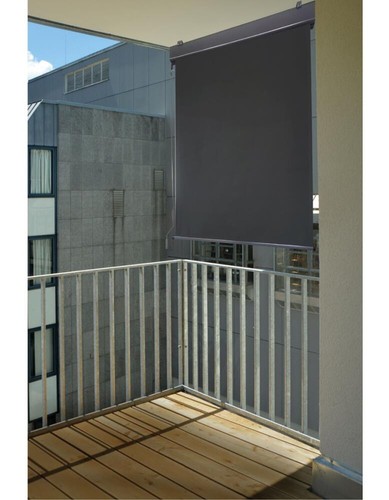 Senkrechtmarkise 20x2m noir - 1,20x2m,