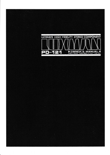 Owner manual anleitung - owner's, pour