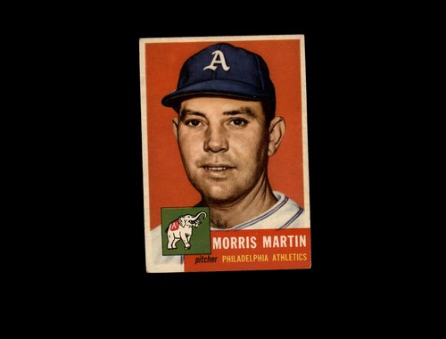 1953 topps 227 morrie - topps,