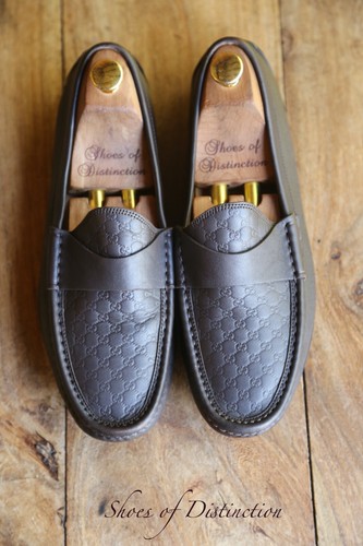 Mocassins gucci cuir marron - gucci, en