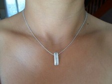 collier, chaîne, pendentif en