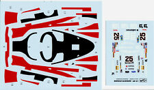 DECAL 1/43 - RONDEAU M379 - LM 1981 - n°25