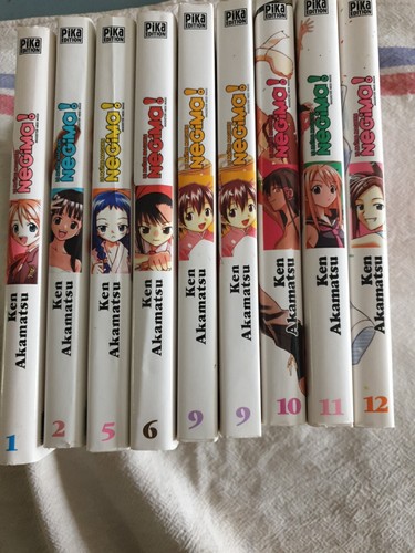 Negima lot 9 livres bon - 9,