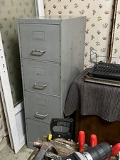 Classeur métallique industriel années 50