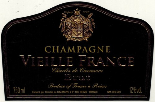 Etiquette champagne - etiquette,
