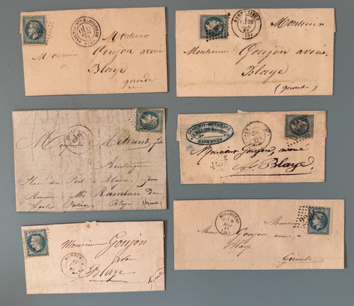 Lot 6 lettres et - 6,