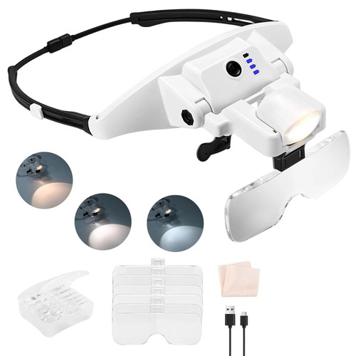Loupe frontale rechargeable - frontale,