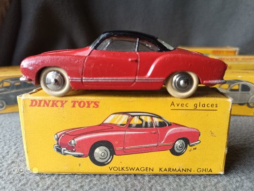 Dinky toys volkswagen karmann - dinky,