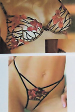 D Sale - 80% Nouveau sexy france Couture M Soutien-gorge A (B) +String...