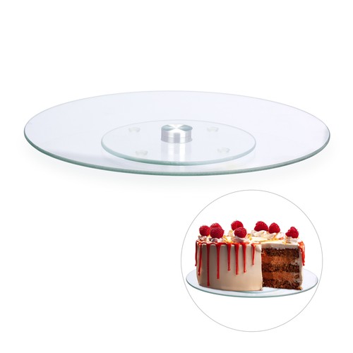Plateau tournant gâteau - , verre