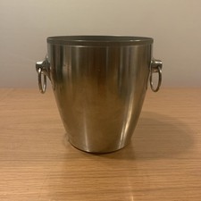 Seau à Champagne en Acier Inoxydable Letang et Rémy Années 70 Ref AH