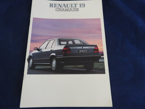 Catalogue renault chamade - 19,