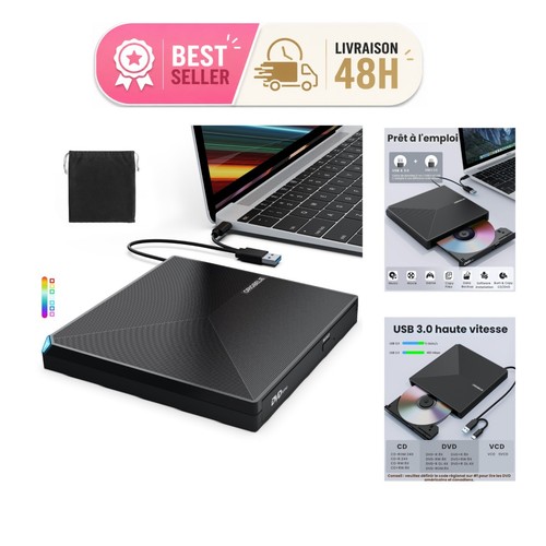 Origbelie graveur dvd externe - origbelie,