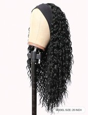 Perruque Synthétique Noir