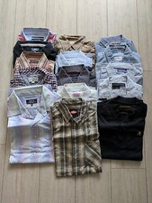 Lot Revendeur 15x Chemises Marques Milieu de Gamme Marché Internet
