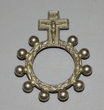 -ANCIEN DIZAINIER METAL ARGENTE Marqué ITALY COLLECTION RELIGION SCOUTISME  D