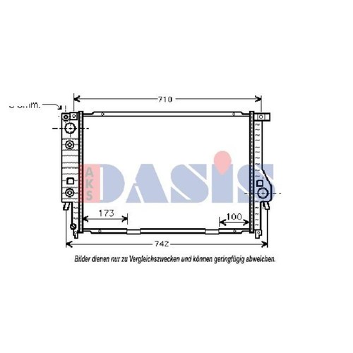 Aks dasis radiateur - radiateur, moteur