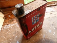 ancien bidon huile ANTAR