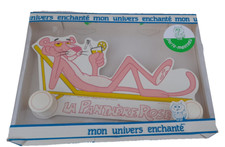 Porte manteau 2 patères La panthère rose mon univers enchanté Kiso création neuf