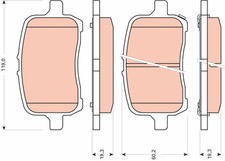 PLAQUETTES DE FREIN OPEL P. GT