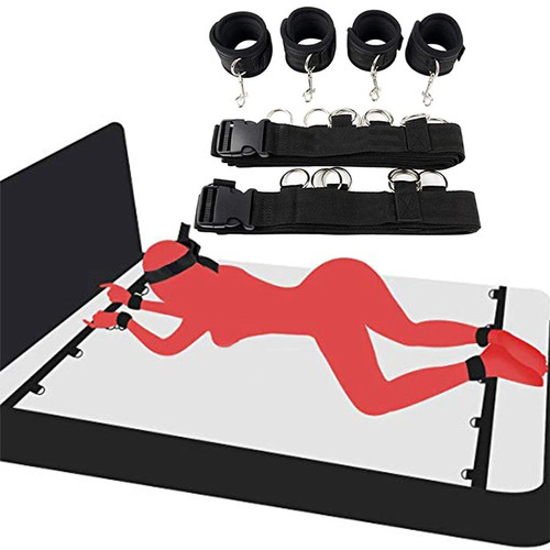 Ensemble retenue bdsm menottes - retenue,