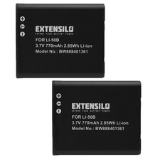 2 Batteries pour Olympus mju