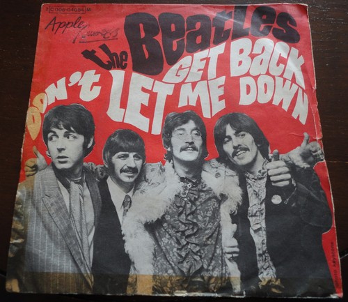 Beatles get back - 45, "get