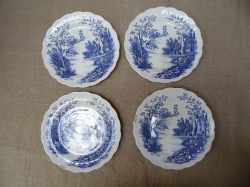 Lot assiettes a dessert - lot,