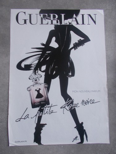 Publicité papier perfume - papier.,