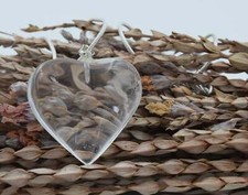 Clear quartz Stone heart, rock crystal pendant, Brazilian clear quartz jewelry