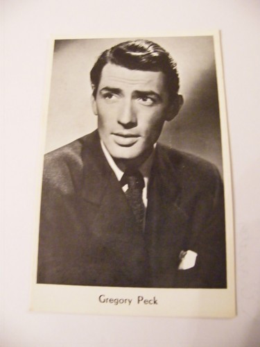 Carte photo grégory peck - photo,