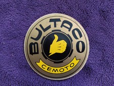 Moto : Ancien autocollant publicitaire - Bultaco -  années 70