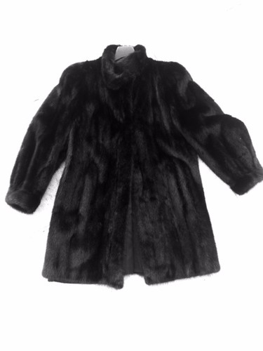 Veste longue vison dark - veste,