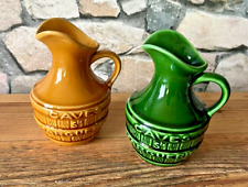 JOLIE paire pichets publicitaire CAVES STE MARGUERITE céramique DESVRES déco ++