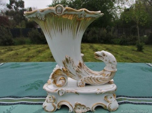 Vase ancien aigle porcelaine - aigle,