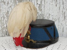 Coiffe shako casoar saint Cyr officier wwii ww2