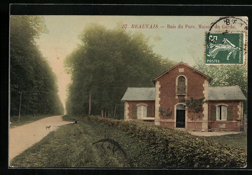 Cpa beauvais bois - cpa, du