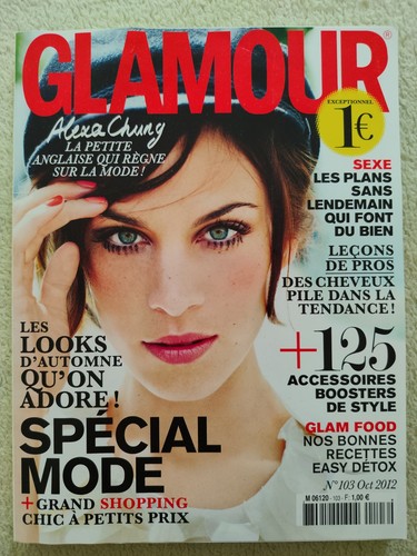 French glamour oct 2012 cover - glamour,